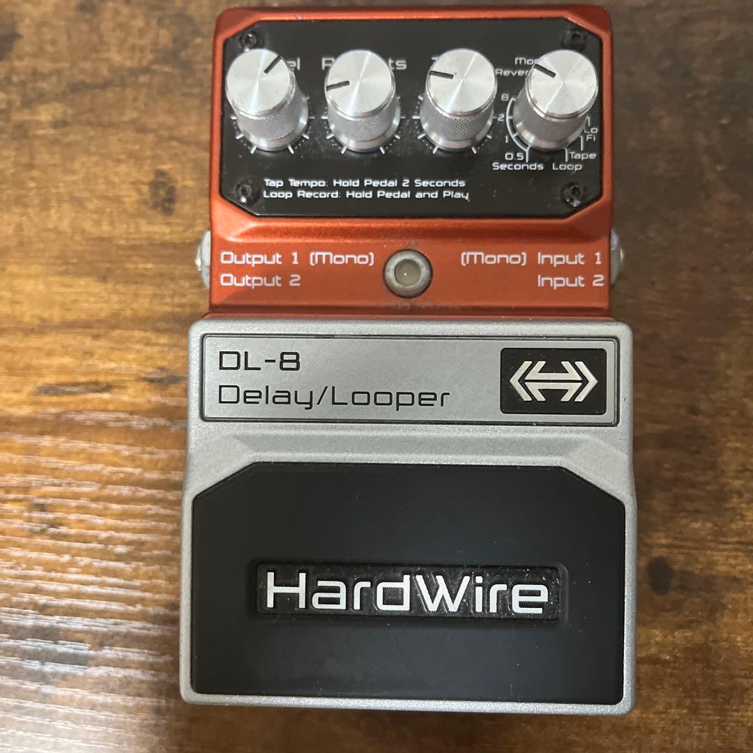 ギター HardWire DL-8 Delay/Looper