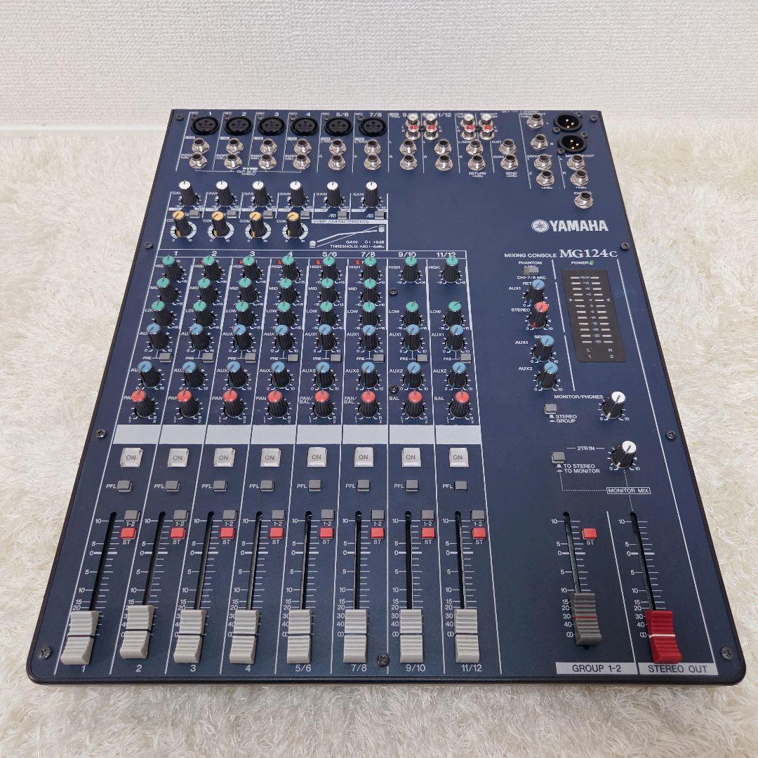 美品✨YAMAHA MG124C ヤマハ ミキシングコンソール ミキサー