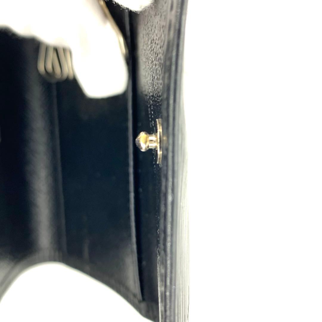 ルイヴィトン　キーケース　ブラック　エピ