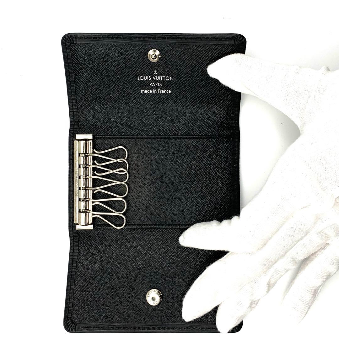 ルイヴィトン　キーケース　ブラック　エピ