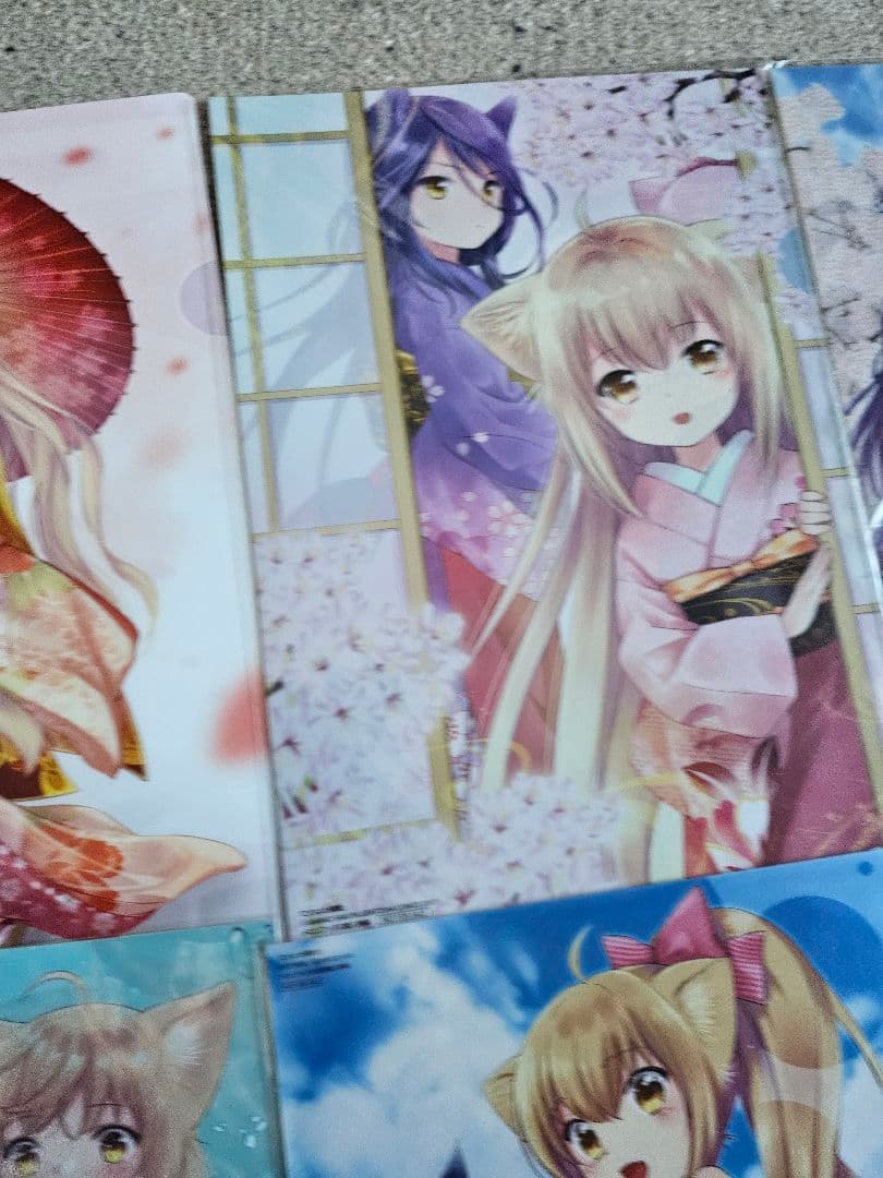 未使用品 このはな綺譚　クリアファイル　まとめ