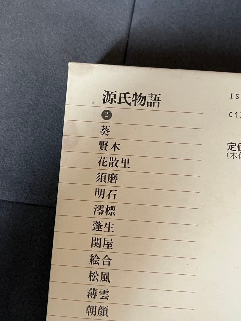 小学館　新編日本文学全集　源氏物語1〜6巻