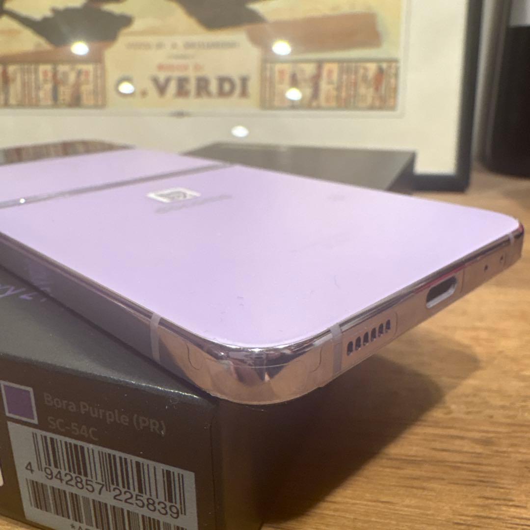 docomo Galaxy Z Flip4 パープル 本体