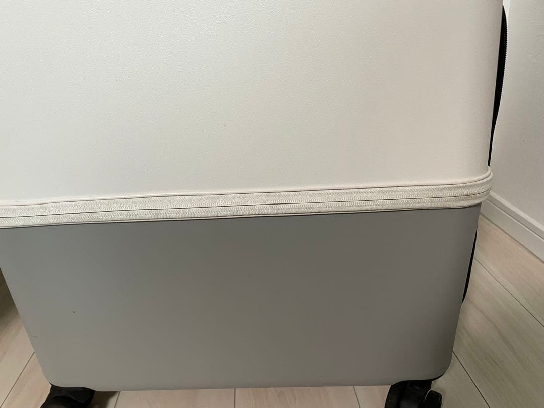 【petico】ペットキャリーケース ホワイトグレー