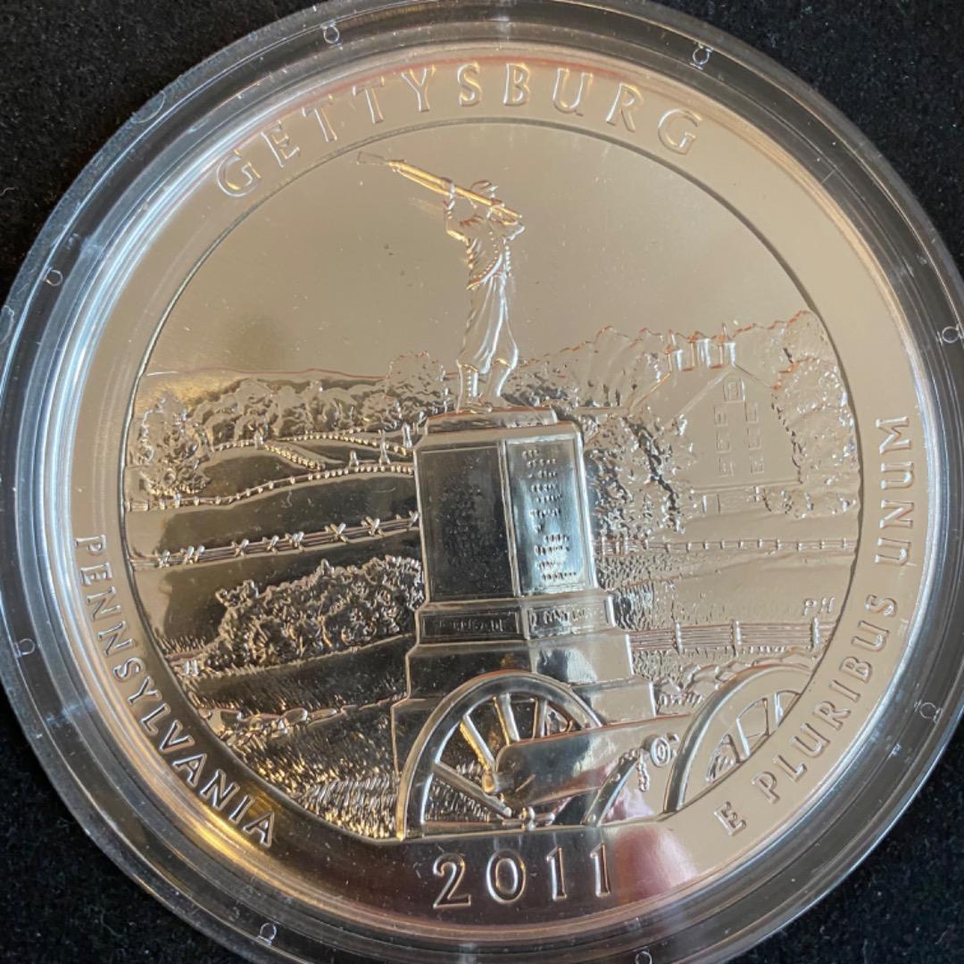 超レア‼️2011年ATB セット 25オンス 銀貨 (木製ディスプレイボックス