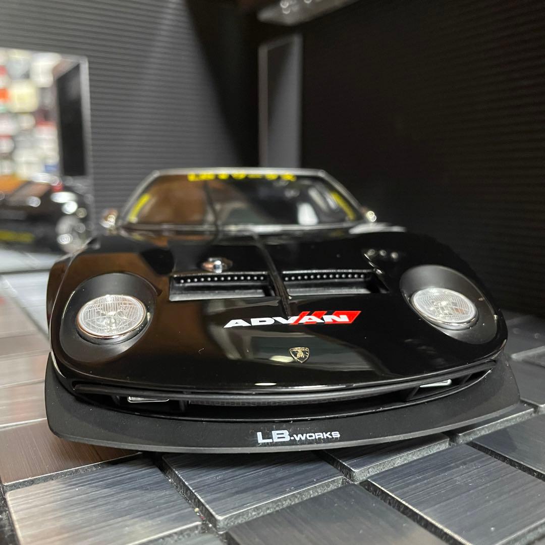 GT SPIRIT 1/18 ミウラLB Works ADVAN ②