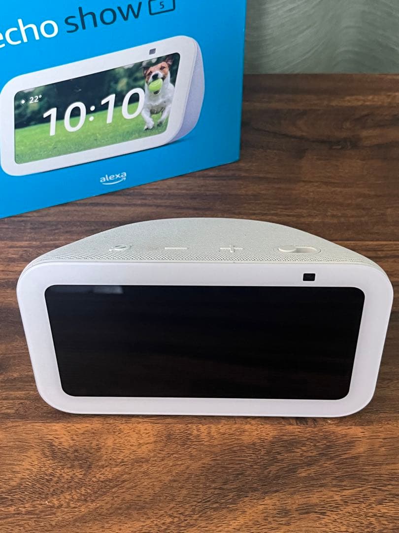 未使用品、開封済　Echo Show 5 第3世代グレーシャーホワイト