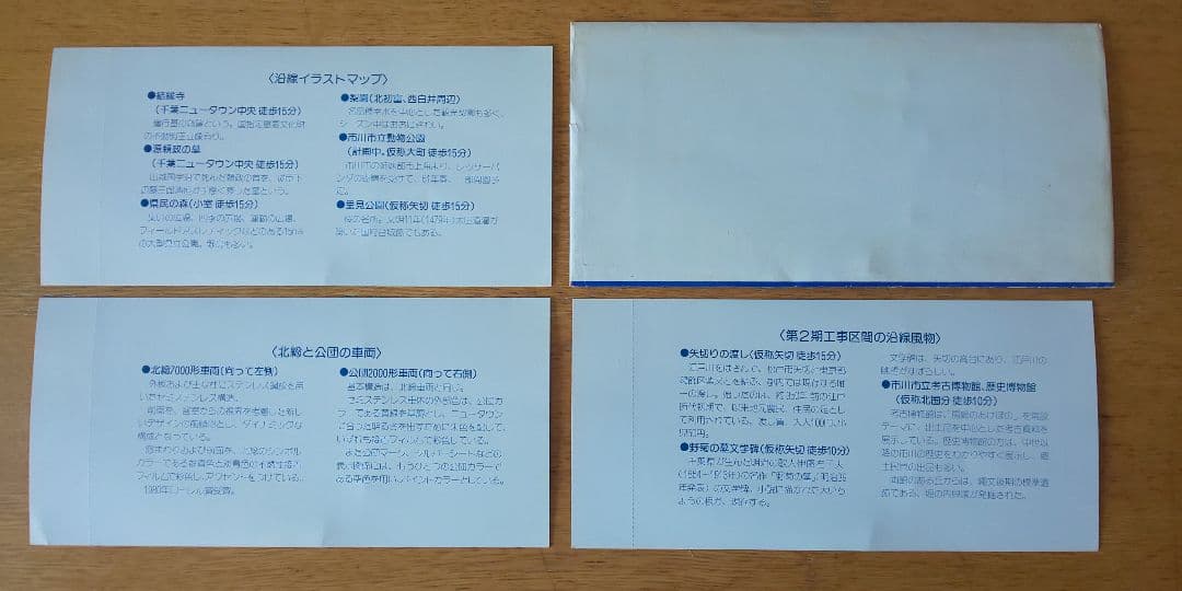 【開業記念きっぷ】北総開発鉄道（北総鉄道）