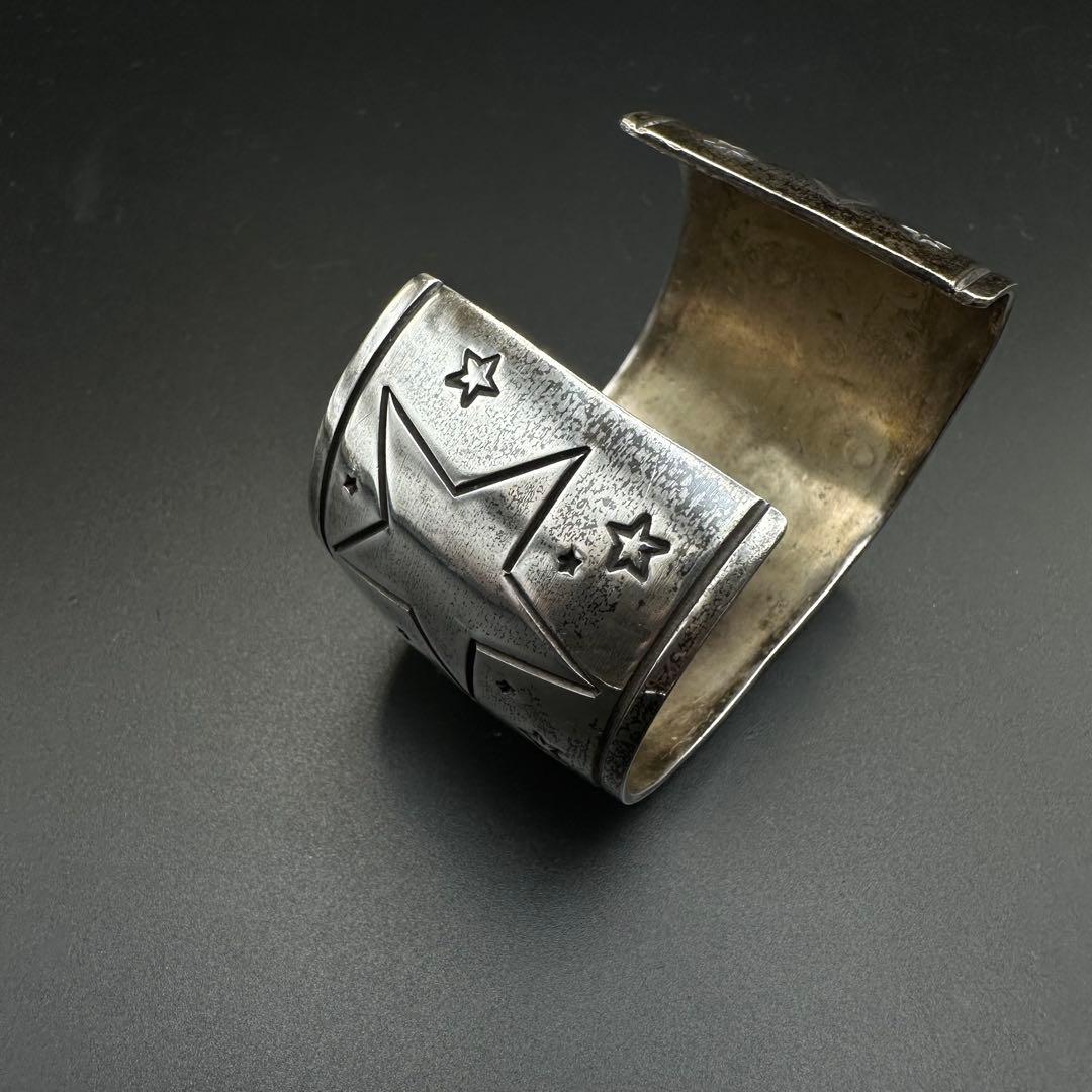 専用 Navajo Sunshine Reeves スタンプワーク バングル