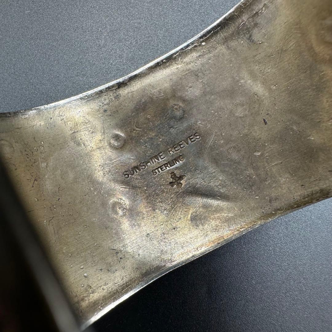 専用 Navajo Sunshine Reeves スタンプワーク バングル