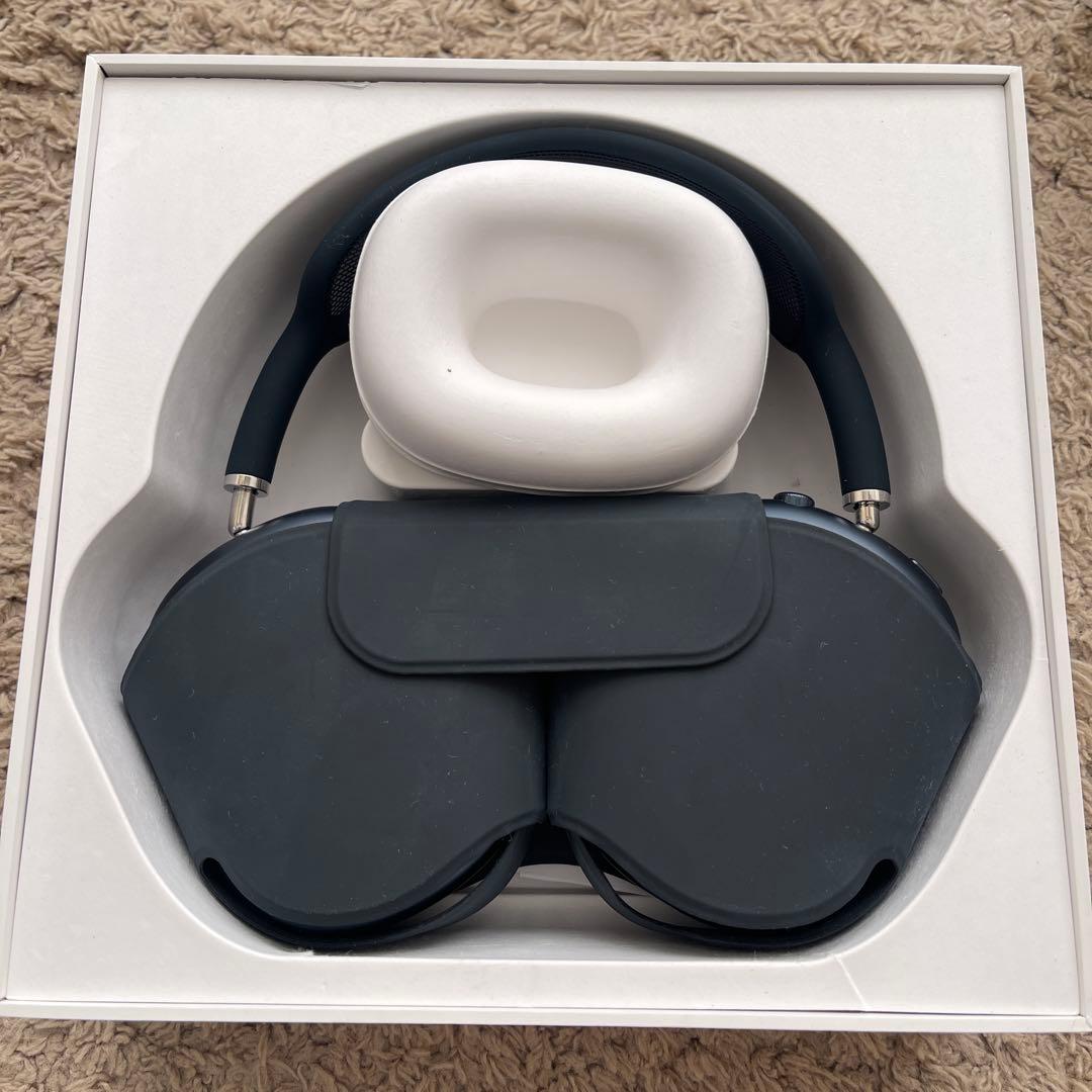 AirPods ブラック オーバーイヤー型ヘッドフォン 本体