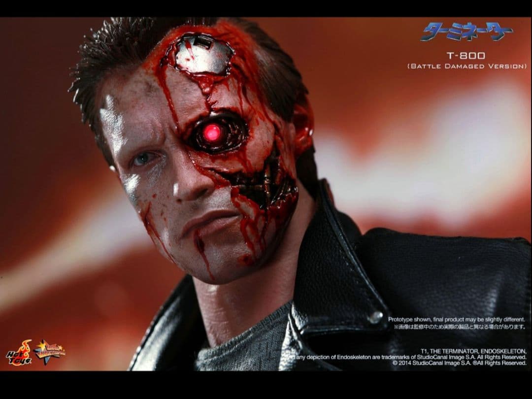 HOTToys.[( T-800)バトルダメージ 版 1/6]