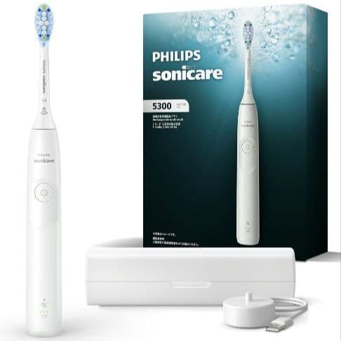 新機種 PHILIPS sonicare 5300 フィリップス 電動歯ブラシ