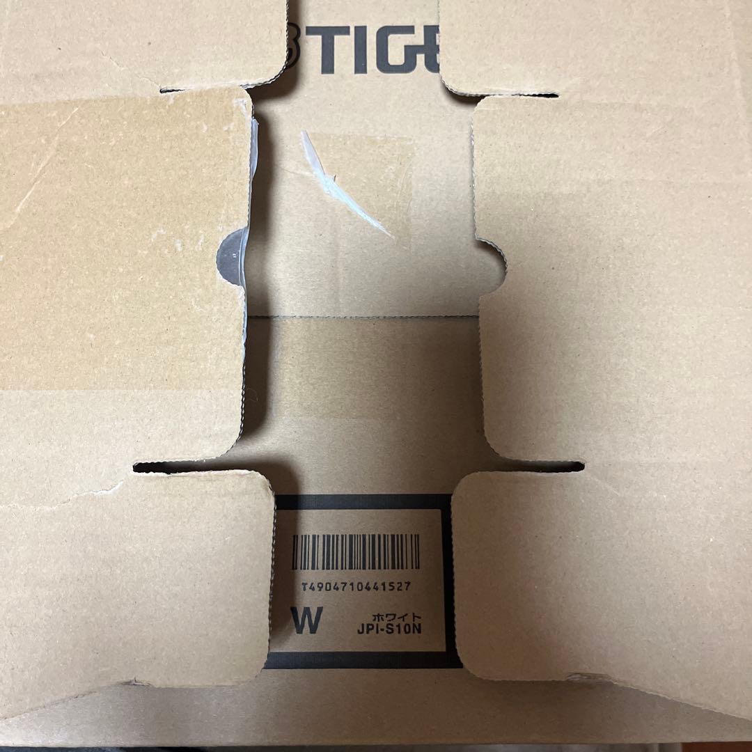 25年製　TIGER 圧力IH炊飯器 JPI-S10N W 5.5合用　ホワイト