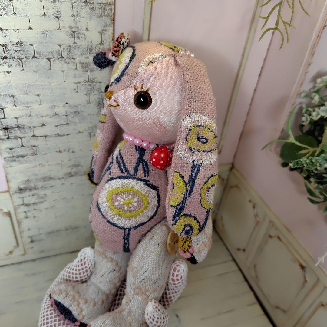 ミナペルホネン＊ハンドメイド＊ぬいぐるみ＊ウサコ＊①