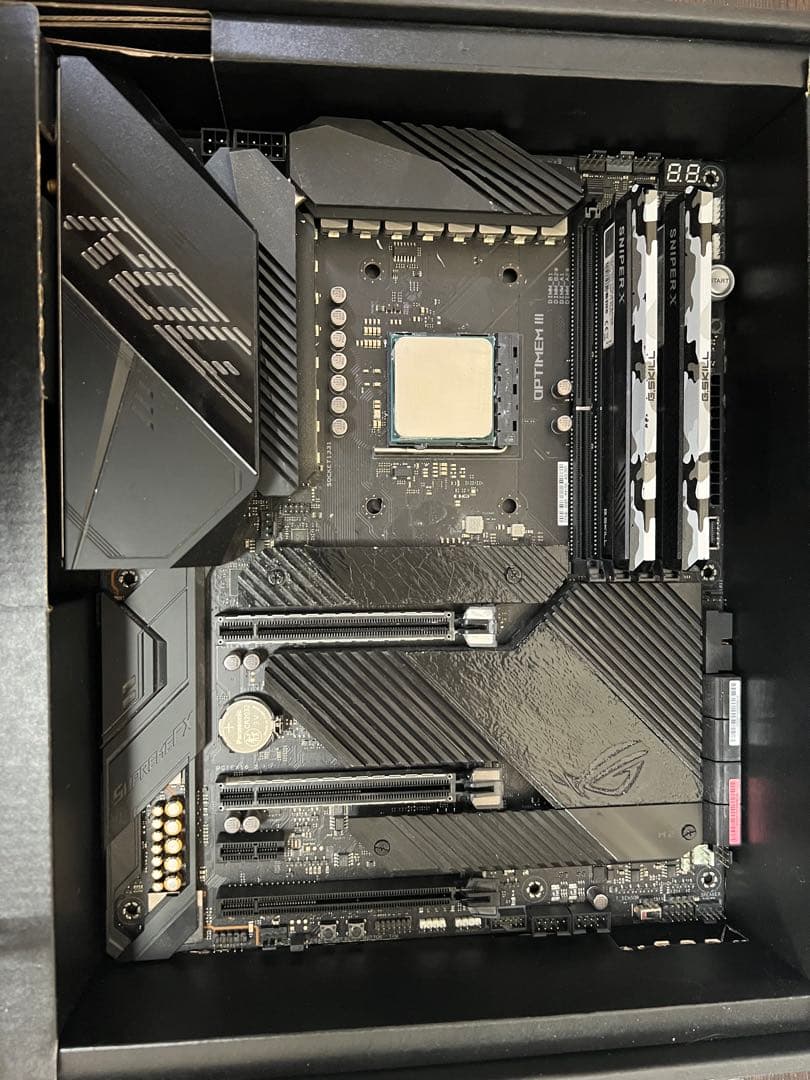 マザーボード RYZEN9 5900x ASUS ROG CROSSHAIR VIII