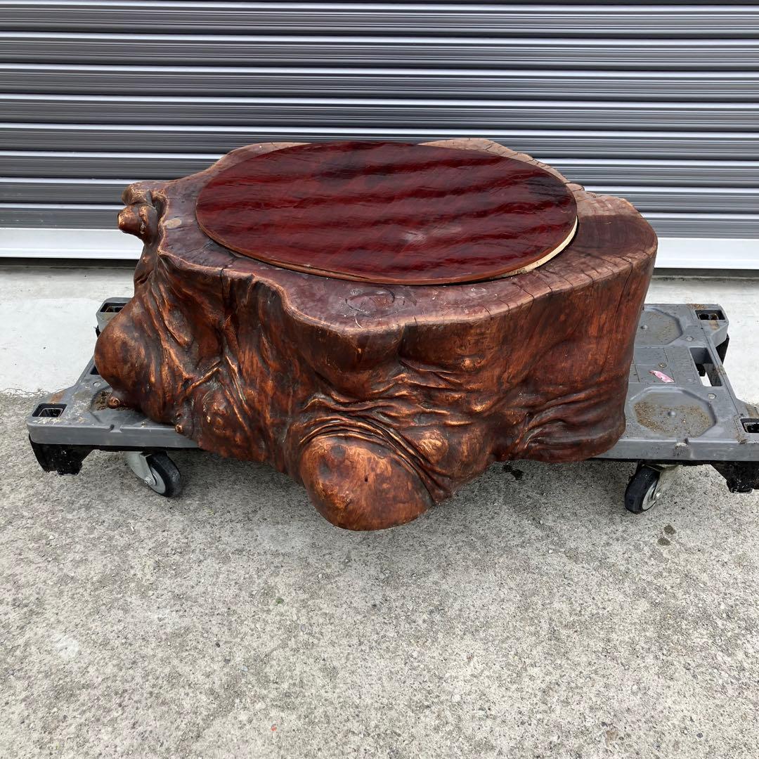 昭和レトロ 古家具 天然木製 長火鉢 大型火鉢 囲炉裏 古民家 古道具ビンテージ