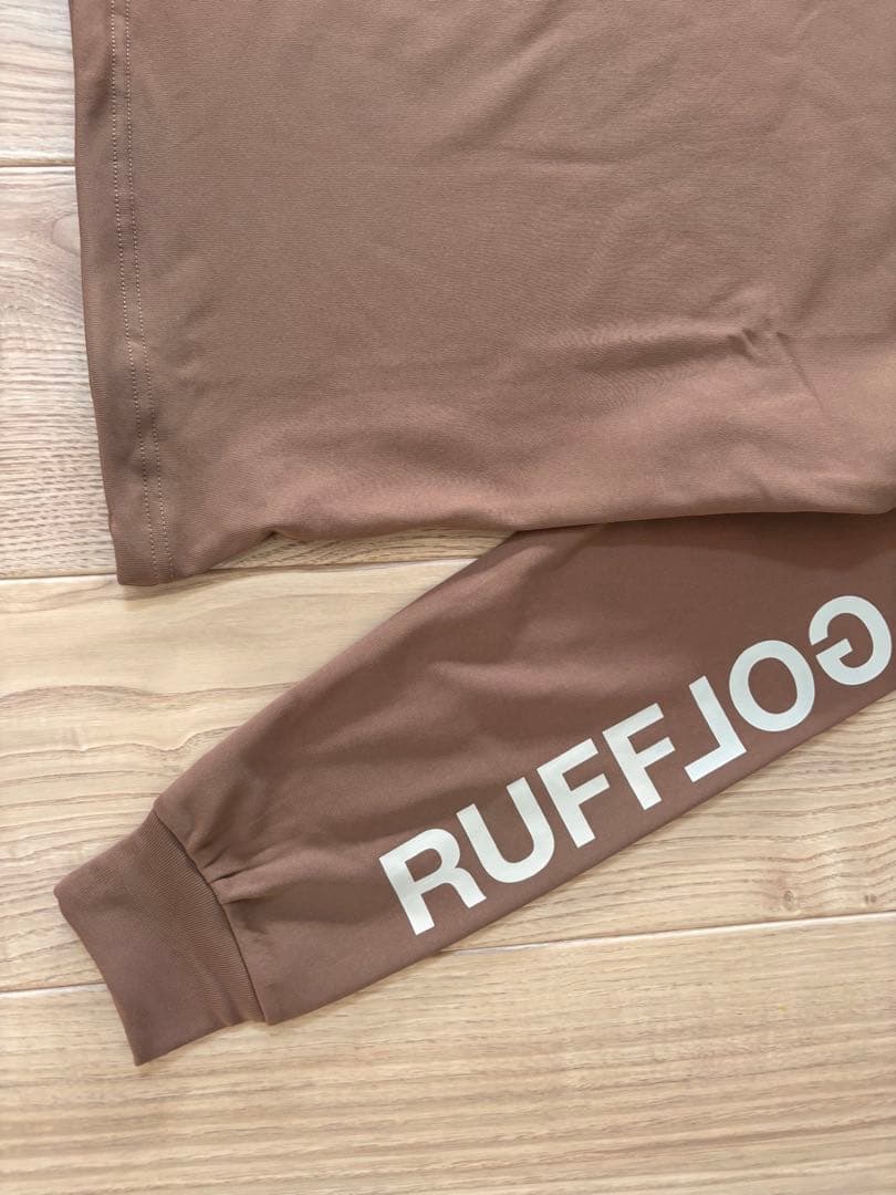 ラフロッグ　微起毛モックネックシャツ