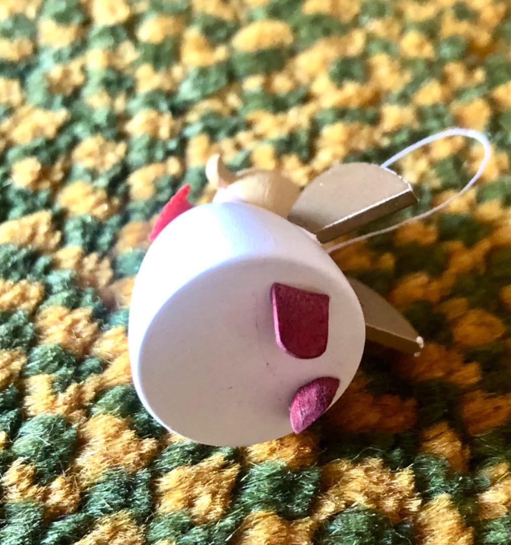 ギュンターライヒェル　旧天使オーナメント　ガーベラを運ぶ子