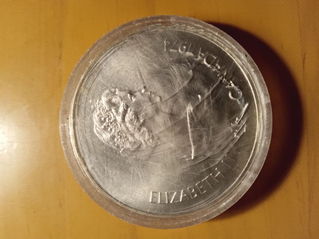 1976年 モントリオール五輪 記念銀貨アスリートシリーズ 5ドル 銀0.925