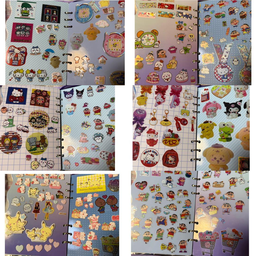 シール帳完成品2冊 平シール