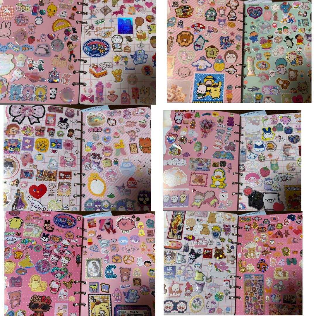 シール帳完成品2冊 平シール