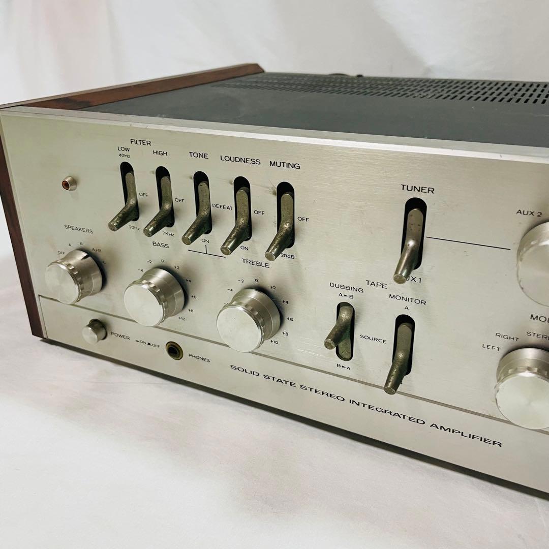 TRIO KA-7006 トリオ　プリメインアンプ　通電確認　元箱付き　現状品