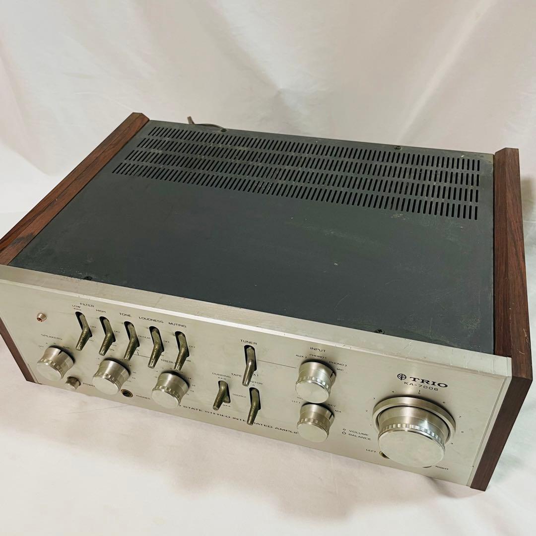 TRIO KA-7006 トリオ　プリメインアンプ　通電確認　元箱付き　現状品