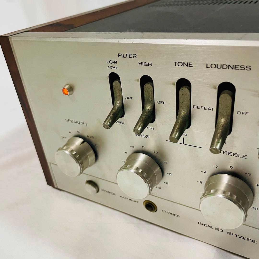 TRIO KA-7006 トリオ　プリメインアンプ　通電確認　元箱付き　現状品