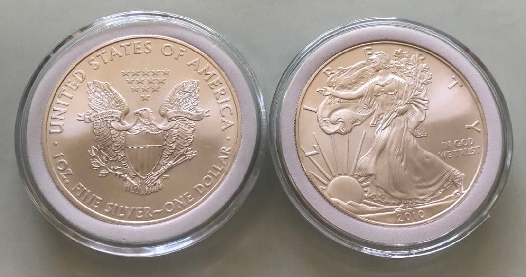 イーグル銀貨／2010年/ウオーキングリバティー/1オンス