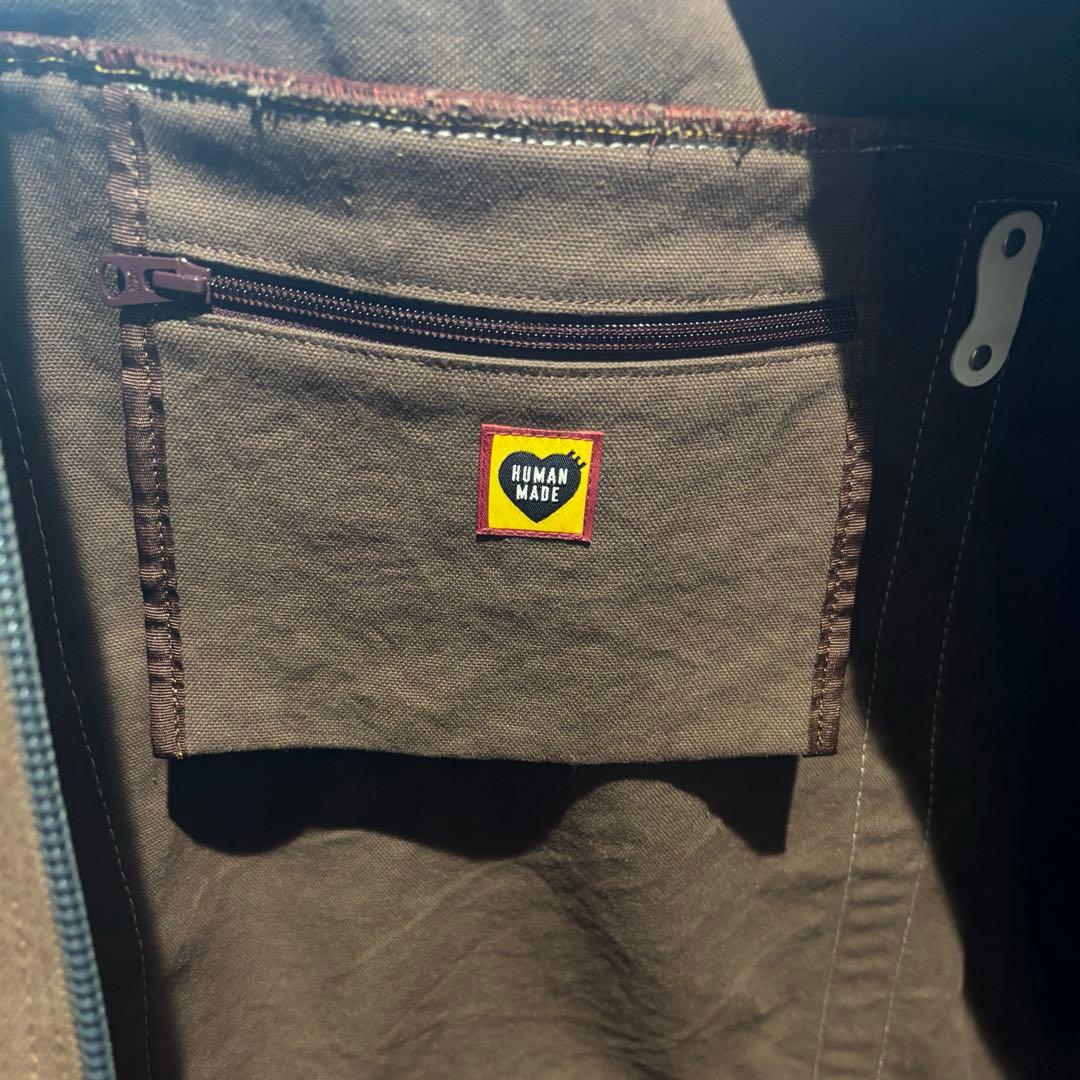 旅行かばん・小分けバッグ HUMAN MADE Canvas Boston Bag Large Brown