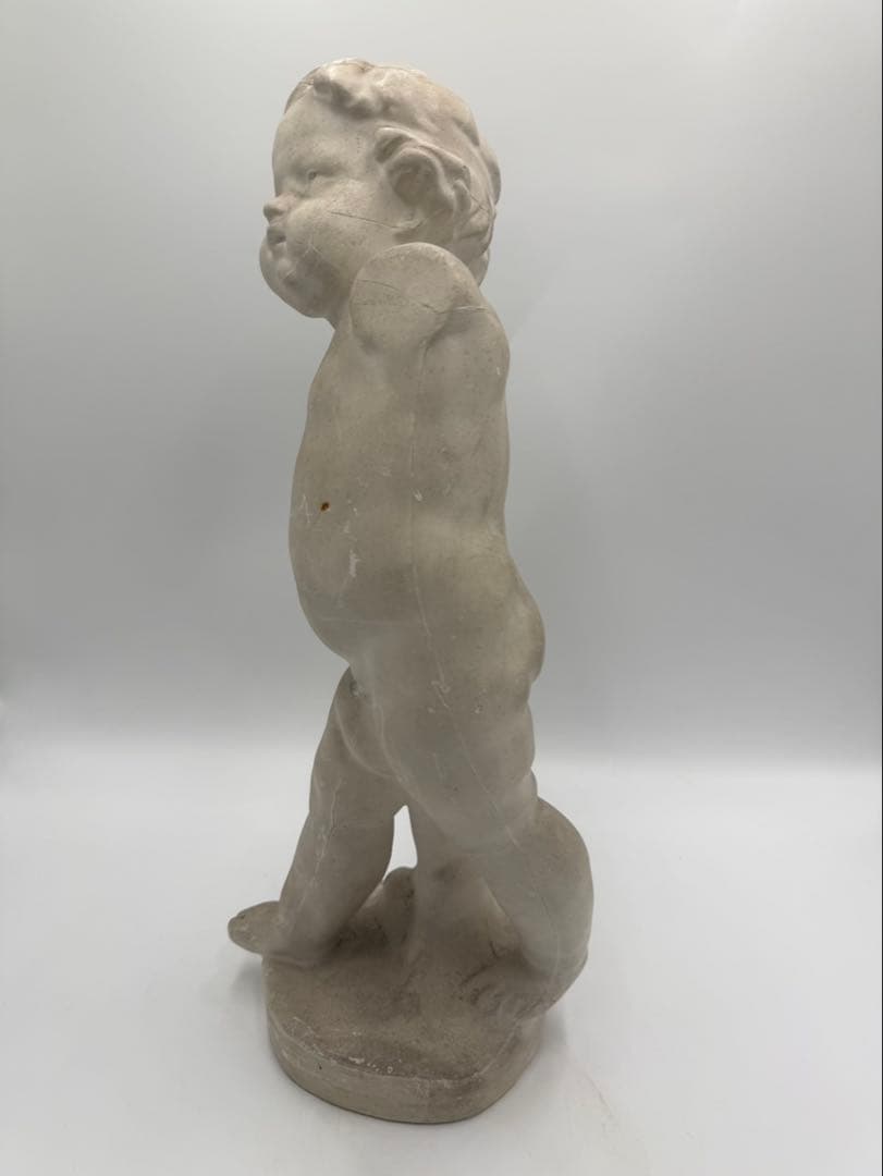 石膏像 小児立像 キューピット 美術　小僧