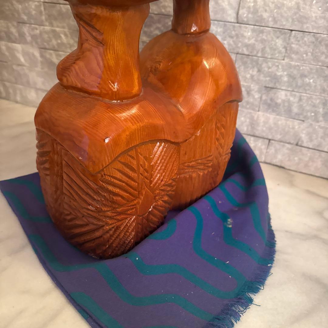 木彫り　大国天様　恵比寿様