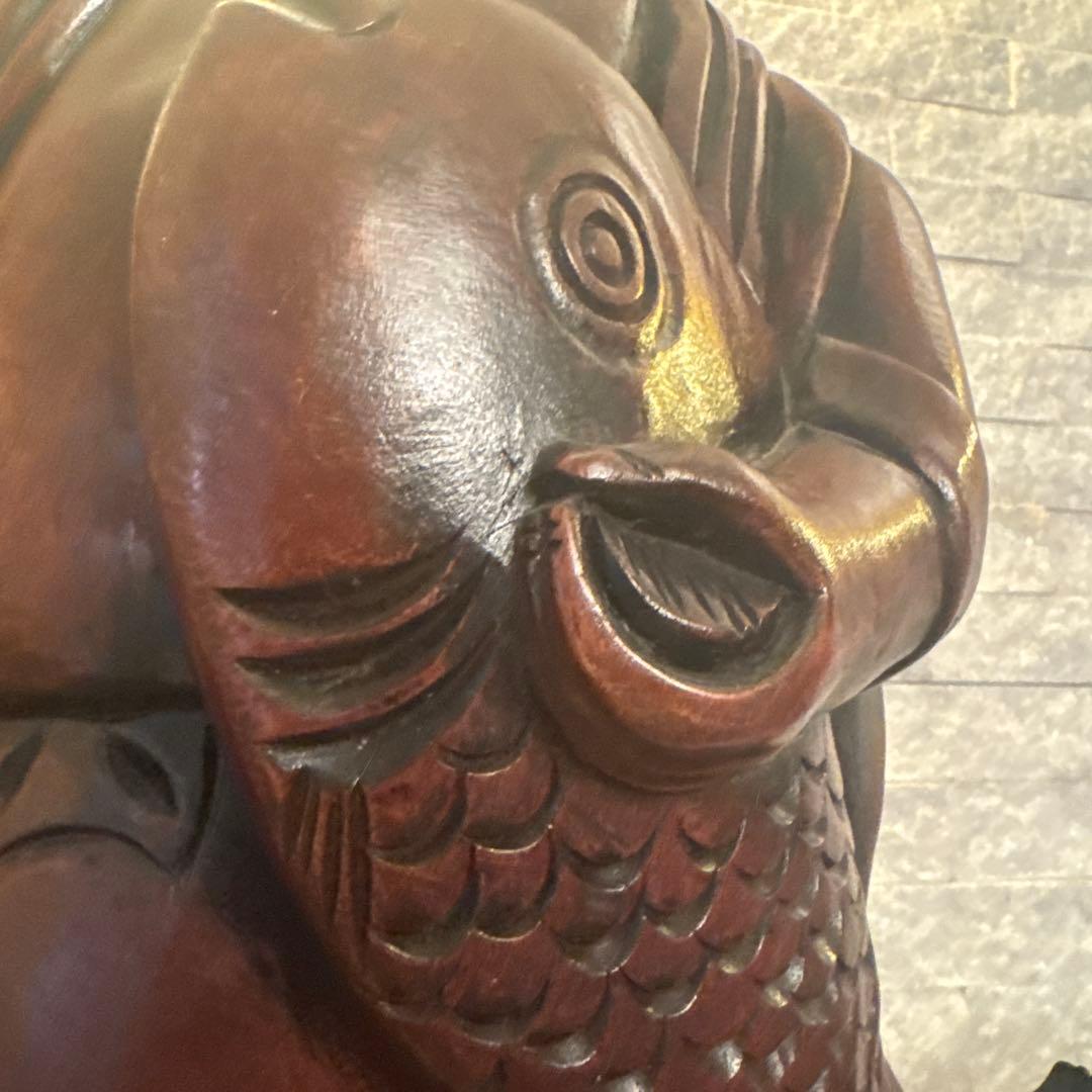 木彫り　大国天様　恵比寿様