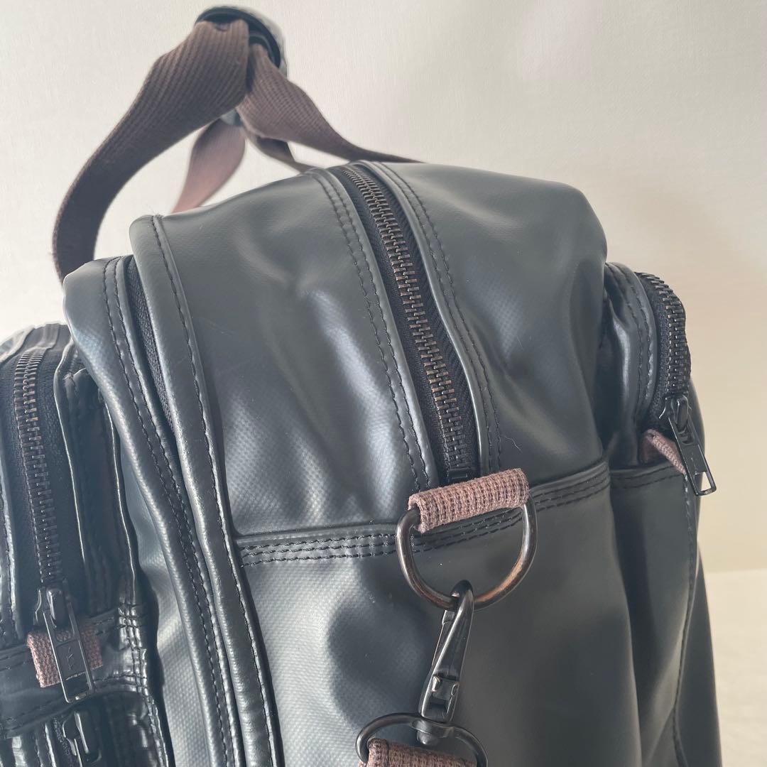 LUGGAGE LABEL LINER 赤バッテン 山口タグ 2wayバッグ