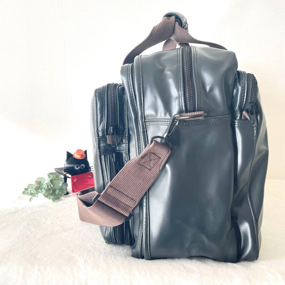 LUGGAGE LABEL LINER 赤バッテン 山口タグ 2wayバッグ