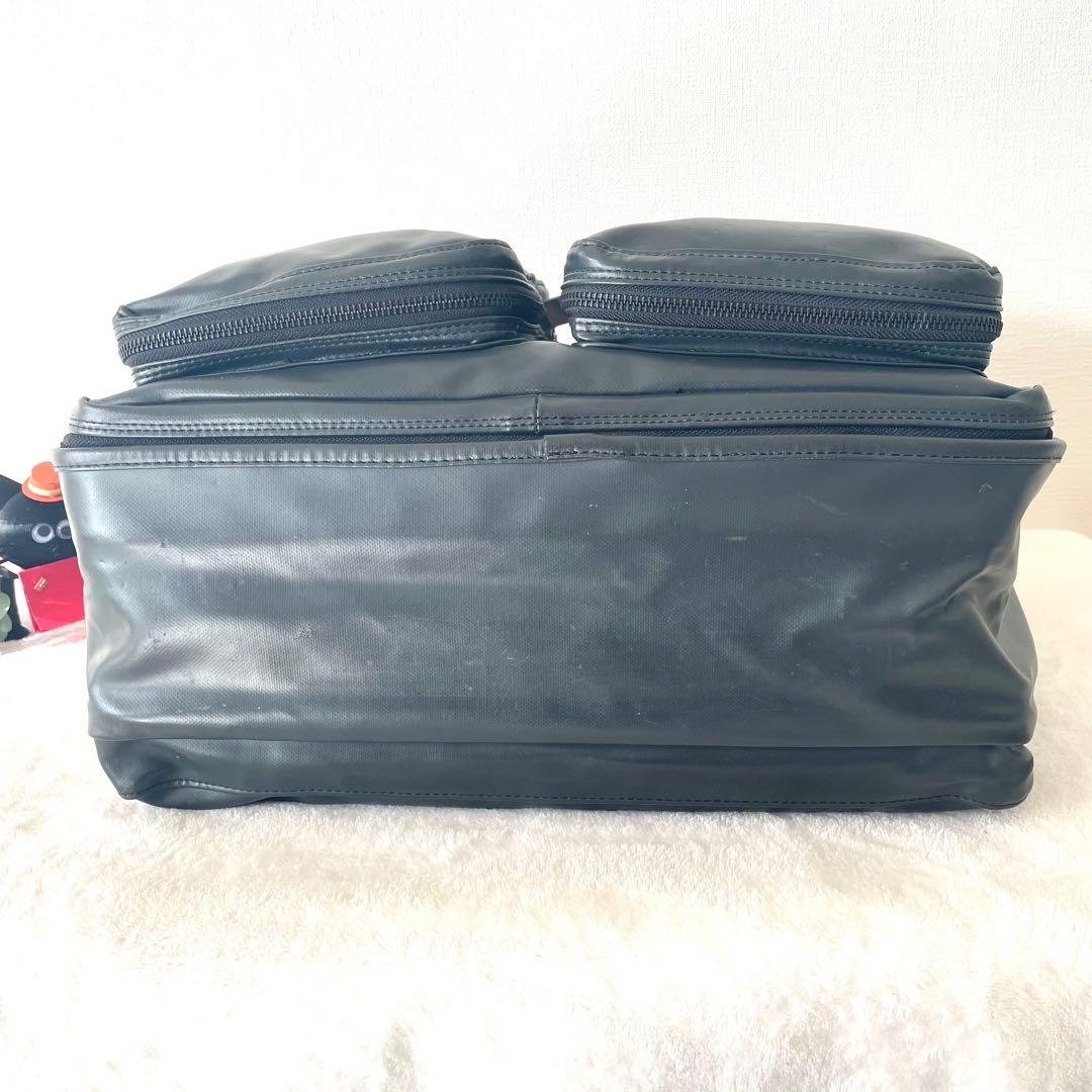 LUGGAGE LABEL LINER 赤バッテン 山口タグ 2wayバッグ