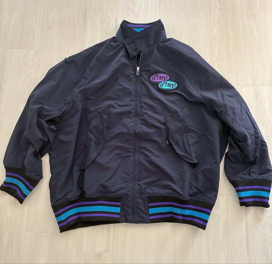 ずっと真夜中でいいのに　ずとまよ　テクノプア　バーシティジャケット　ネイビー　Ｌ