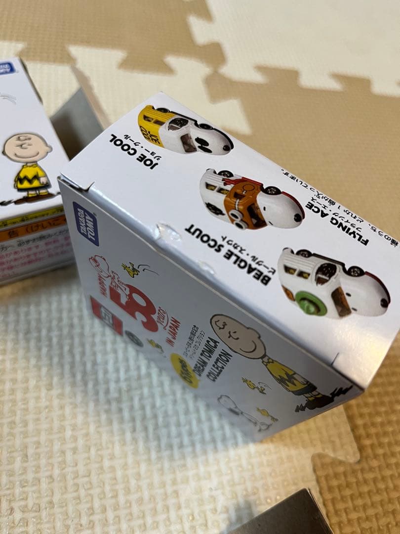 スヌーピー日本上陸50周年記念　ドリームトミカコレクション　コンプリート6台