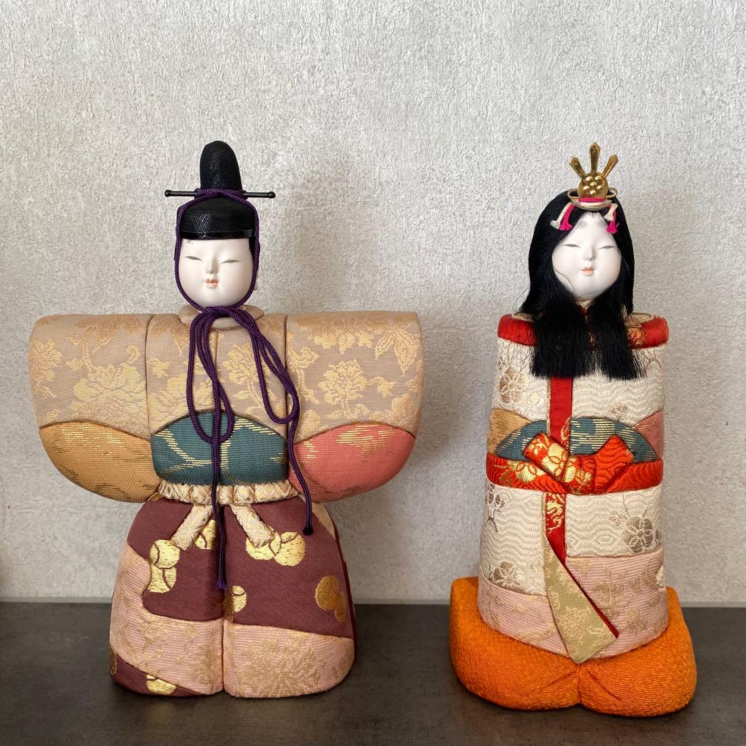 【お値下げ】雛人形 立雛　真多呂人形