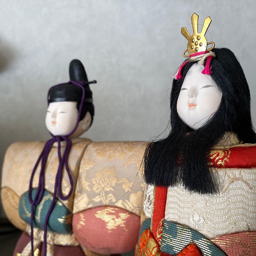 【お値下げ】雛人形 立雛　真多呂人形