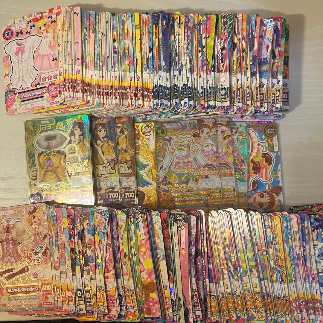 被りなし バインダー付き アイカツカード450枚以上 ほとんどコーデ揃ってます
