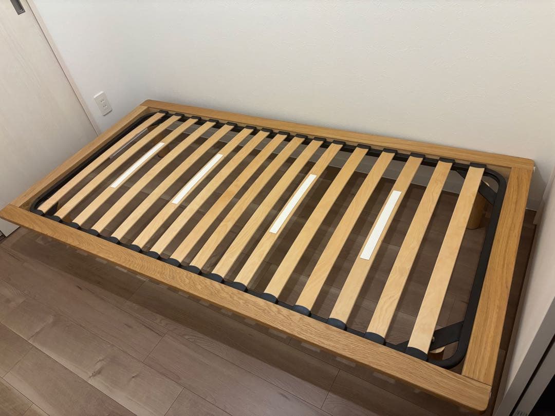 無印良品 オーク材 シングルベッドフレーム