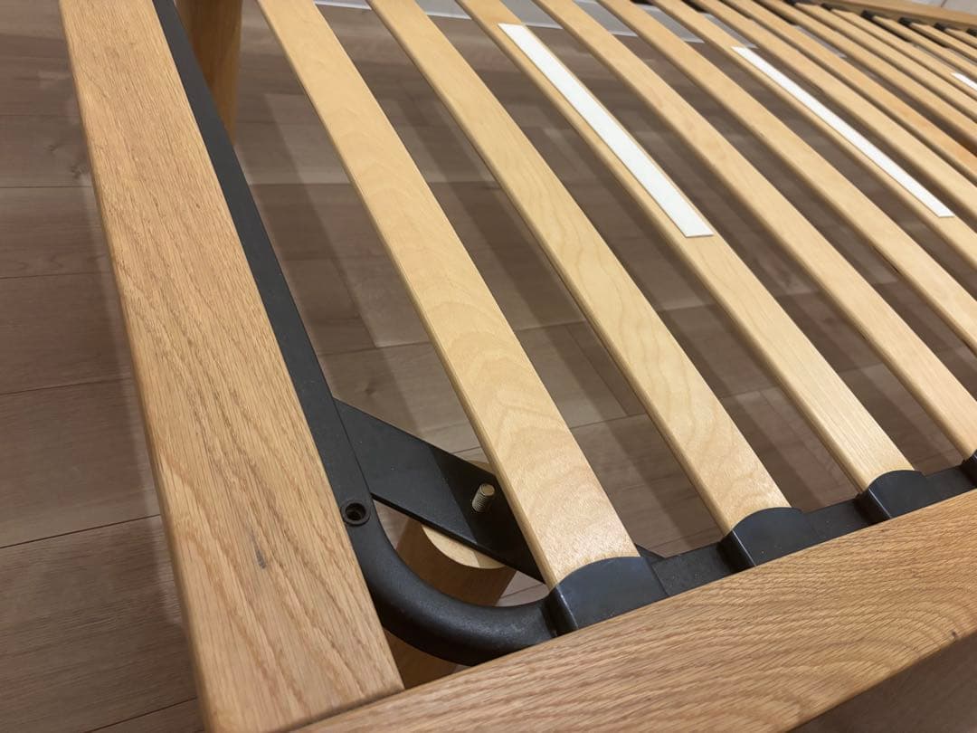 無印良品 オーク材 シングルベッドフレーム