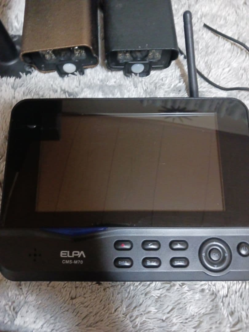 ELPA　防犯カメラ　ワイヤレス3台セット！ 格安！