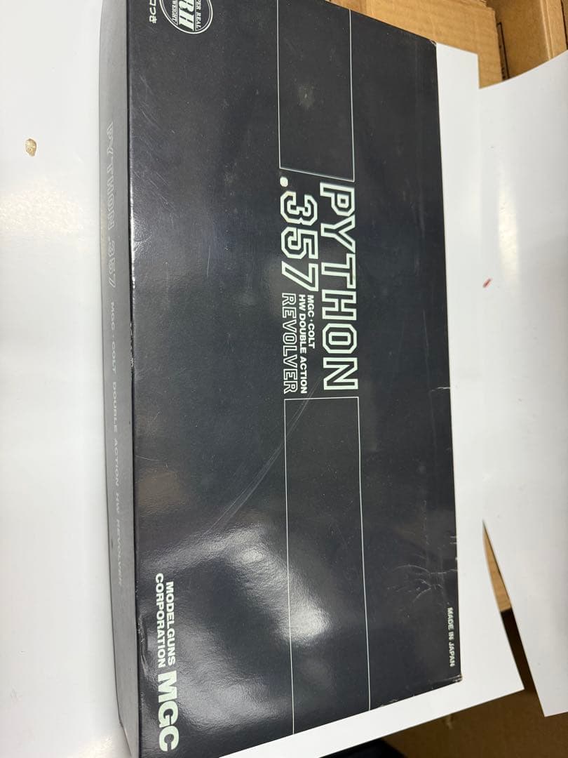 [MGC] コルトパイソン 357マグナム 4インチ スーパーリアルHW/SRH