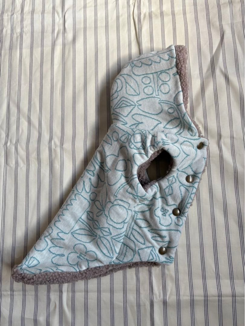 orange♾️様完成ページ　ハンドメイドボアコート　犬用お散歩コート