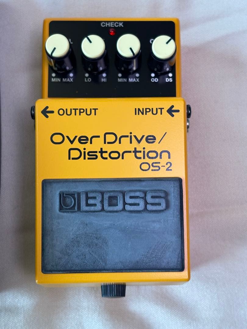 BOSS OS-2 オーバードライブディストーション/五十棲セッティング