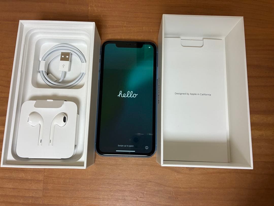 ★ Apple iPhone XR ブルー 本体　64GB ★