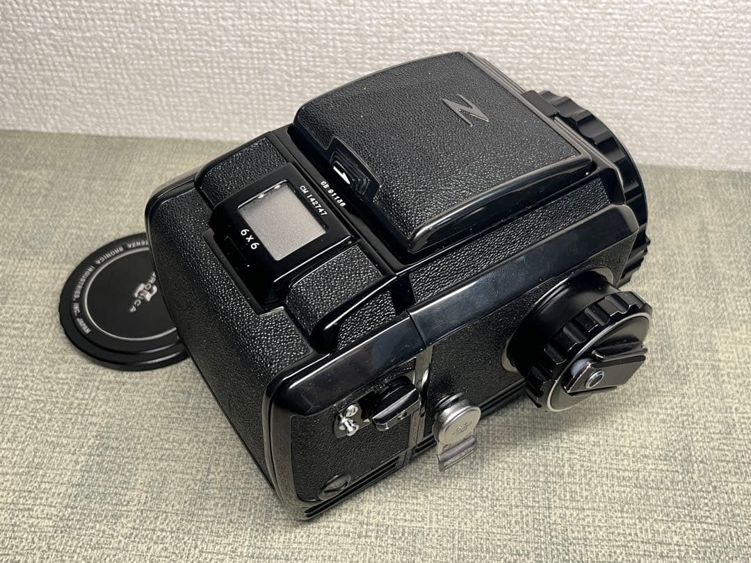 【ii】BRONICA S2 ブラック 中判カメラ 75mmレンズ付き